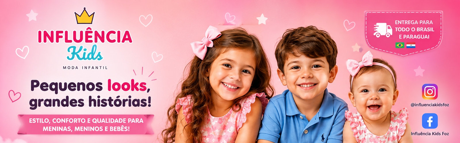 Banner Influência Kids Foz
